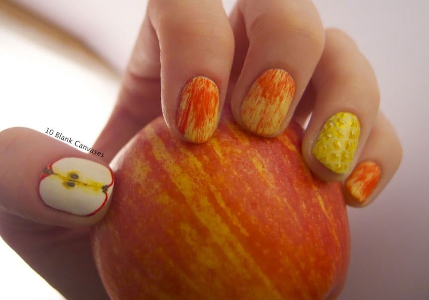 Crisp New Year's Nails