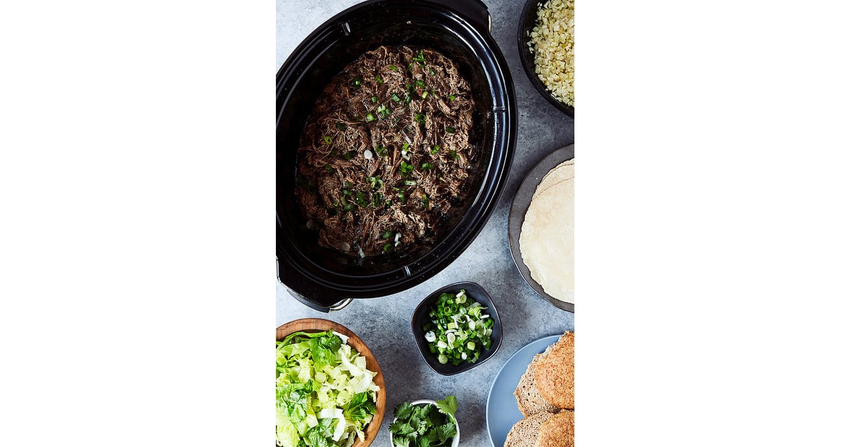 Slow Cooker Shredded Beef Keto Dinner Recipes POPSUGAR Fitness Photo 15