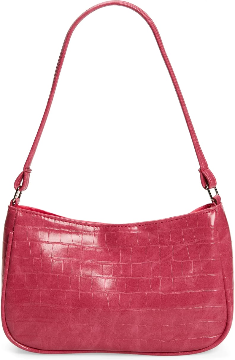 A Faux-Leather Handbag