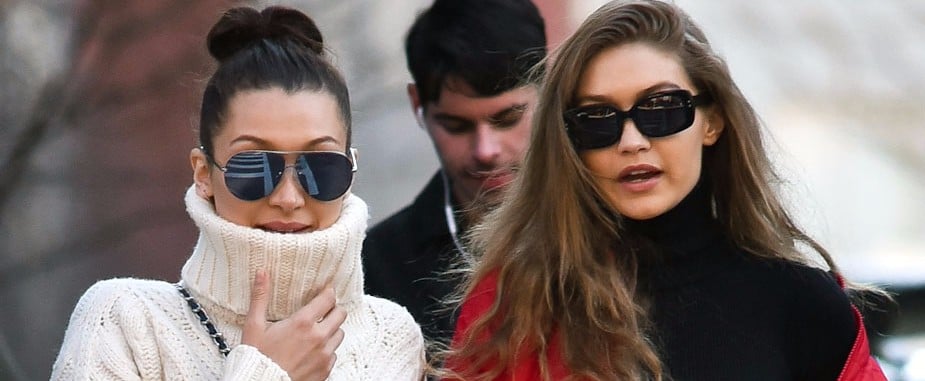 Gigi and Bella Hadid Wearing the Same Clothes