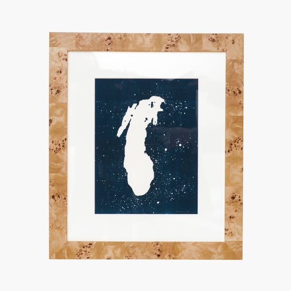 Framebridge Cairo Light Burl Wood Frame