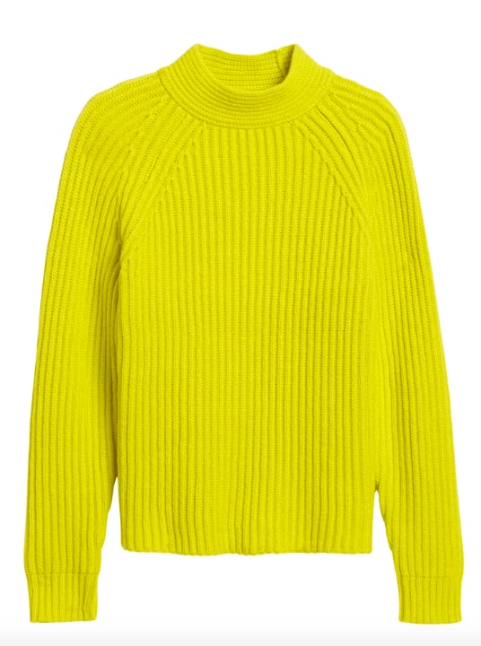 Chunky High Crew-Neck Sweater