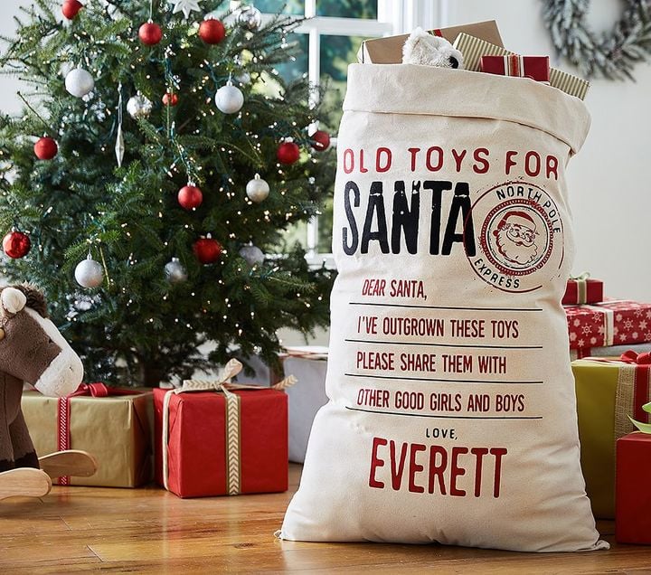 Return Toys to Santa Bag