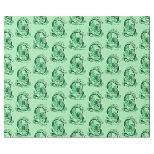 Harry Potter Aguamenti Slytherin Graphic Wrapping Paper