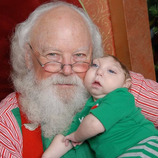 Boy Missing Skull Jaxon Strong Kissing Santa