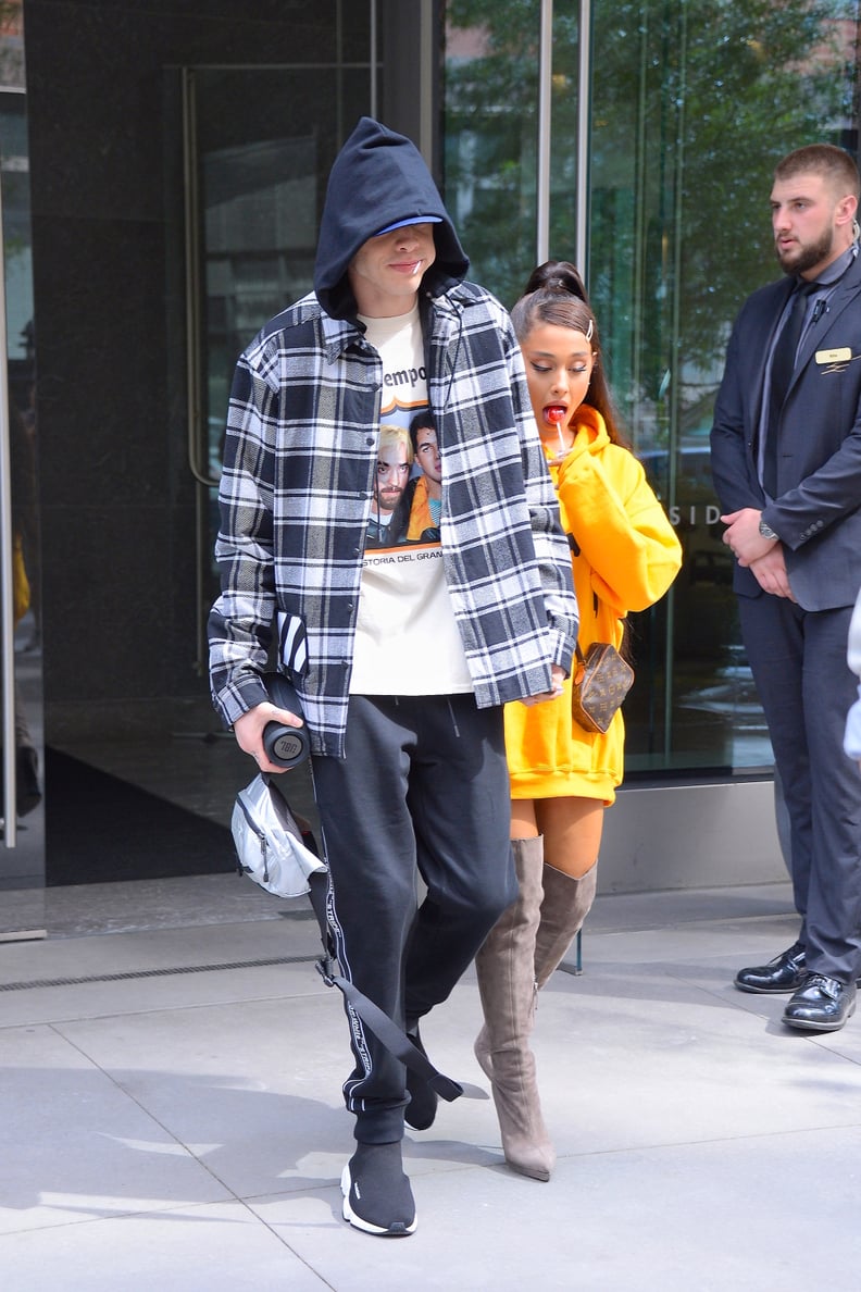 Ariana Grande Wearing Thigh High Boots | POPSUGAR Fashion