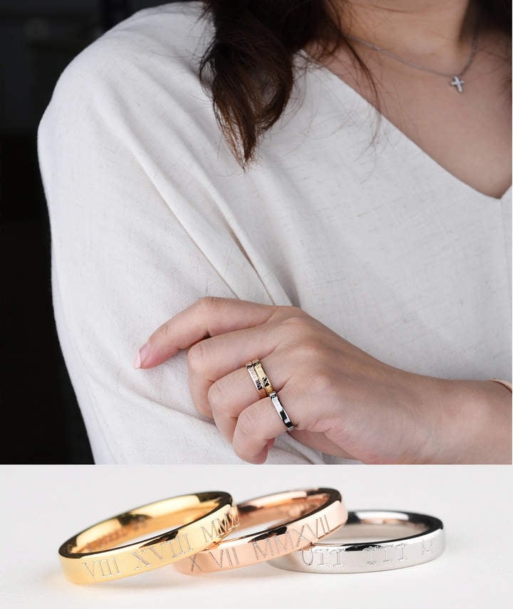 Personalized Stackable Rings