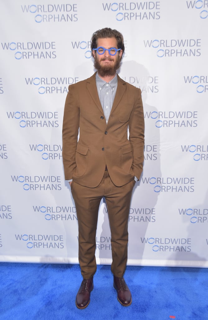 Andrew Garfield stepped out for the Worldwide Orphans Foundation's 10th annual gala in NYC on Monday.
