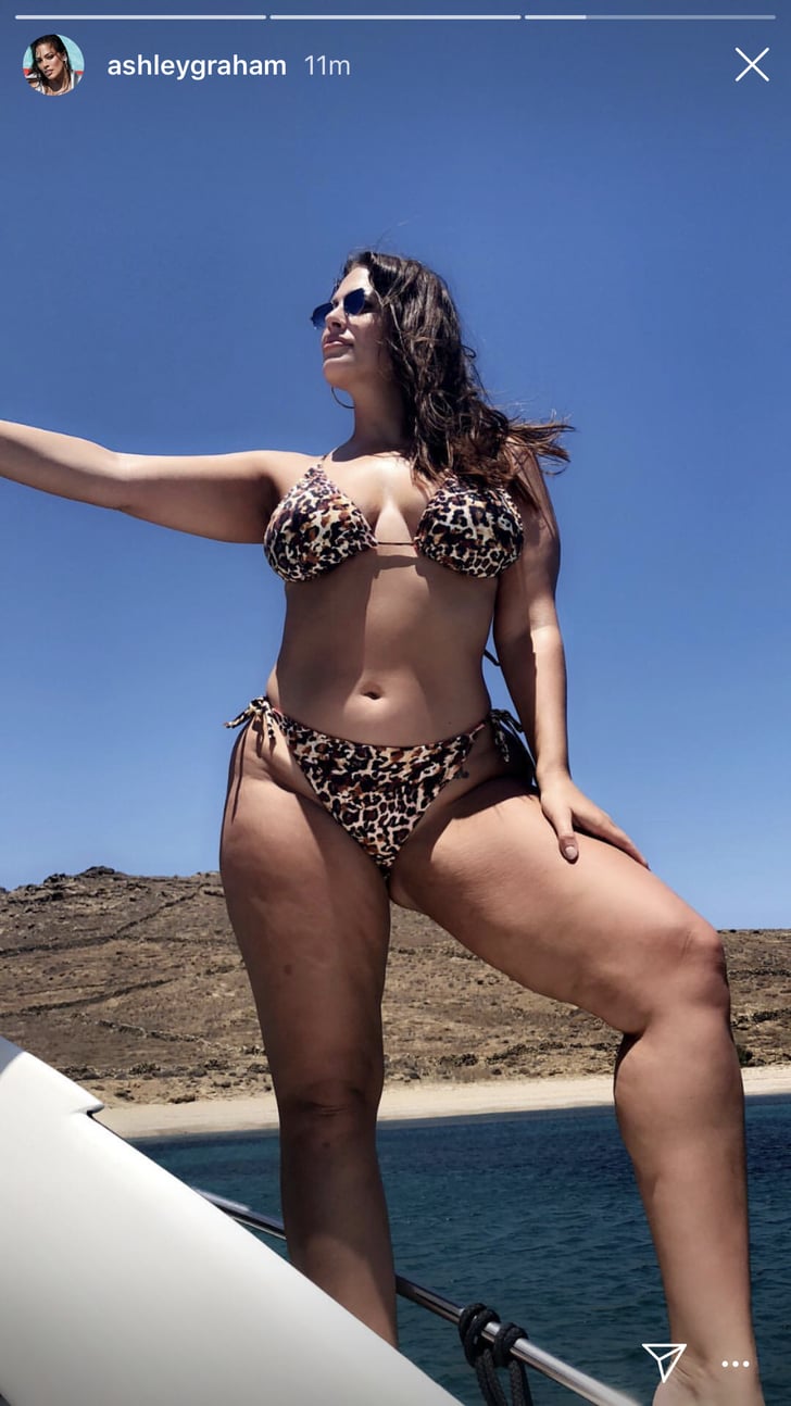 Ashley Graham's Leopard Bikini