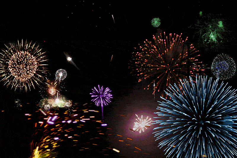 Or the fireworks show you get to watch at the end of the day . . .