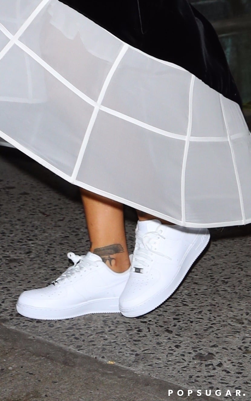 Wore Her Givenchy Ballgown With Nike Sneakers | POPSUGAR Fashion UK