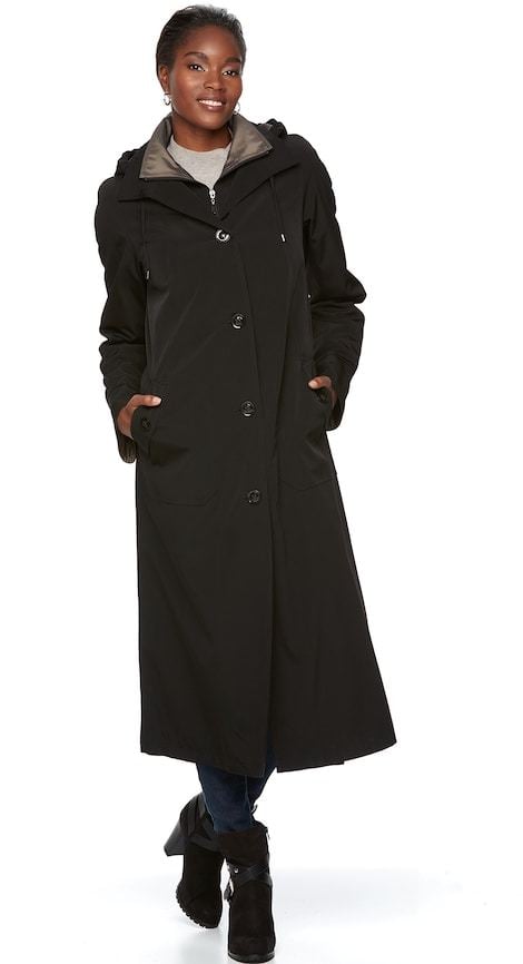 Gallery Women's Long Rain Coat