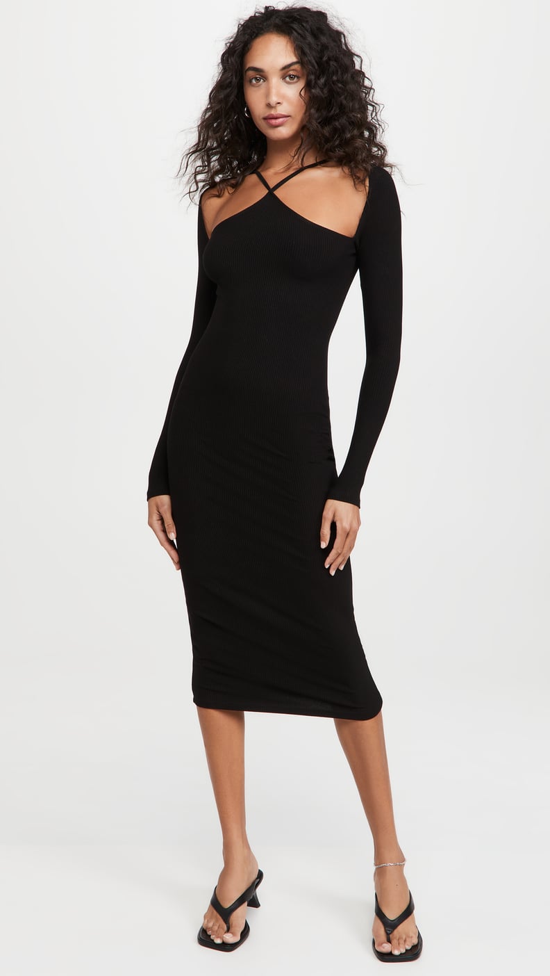 For a Crisscross Neck: Lioness Crossing The Line Midi Dress