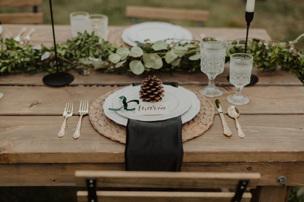 Outdoor North Pole Christmas Wedding Ideas