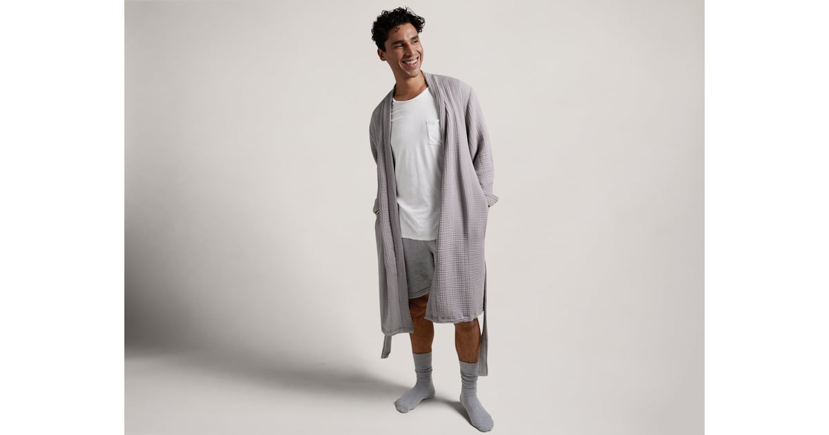 Parachute Cloud Cotton Robe in Grey | Best Lightweight Robe | POPSUGAR