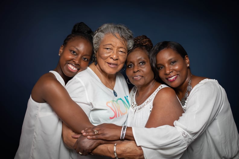 Family's 5 Generations of Women Photos and TikTok Video