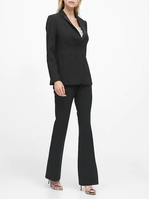 Long and Lean-Fit Tuxedo Blazer