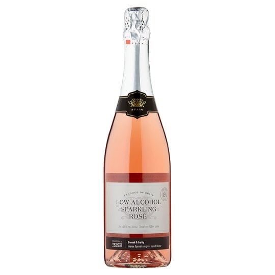 Tesco Low Alcohol Sparkling Rosé Wine