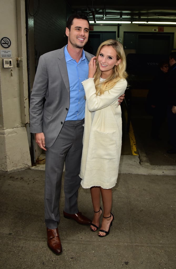 Ben Higgins Lauren Bushnell Kiss in NYC March 2016 POPSUGAR Celebrity Photo 9