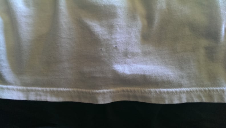 Tiny Holes in a Perfectly Good Shirt
