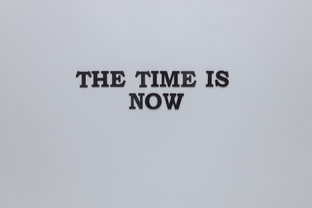 The Time Is Now Zoom Background