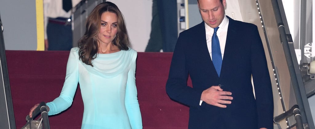 Kate Middleton's Blue Dress Is an Homage to Princess Diana