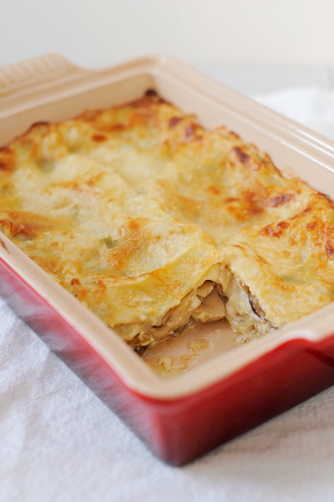 Vegetarian Mushroom Leek Lasagna