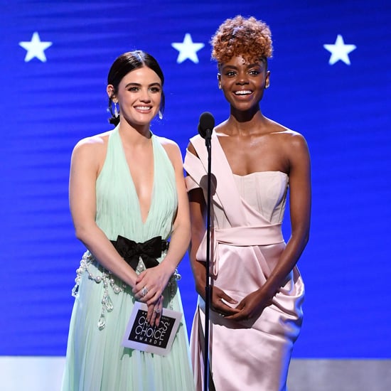 Lucy Hale and Ashleigh Murray at the Critics' Choice 2020