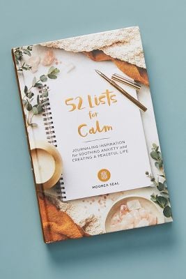 52 Lists for Calm Book