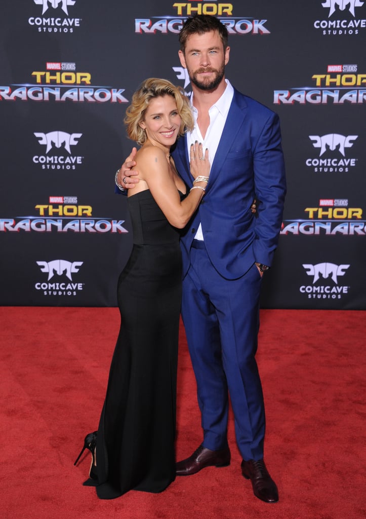 Cute Pictures of Chris Hemsworth and Elsa Pataky