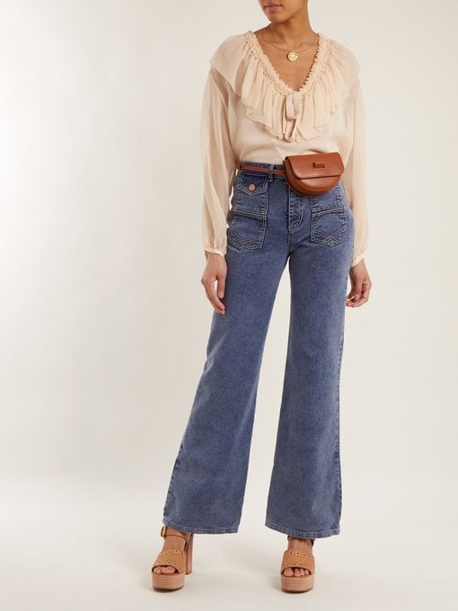 high waisted flare jeans australia
