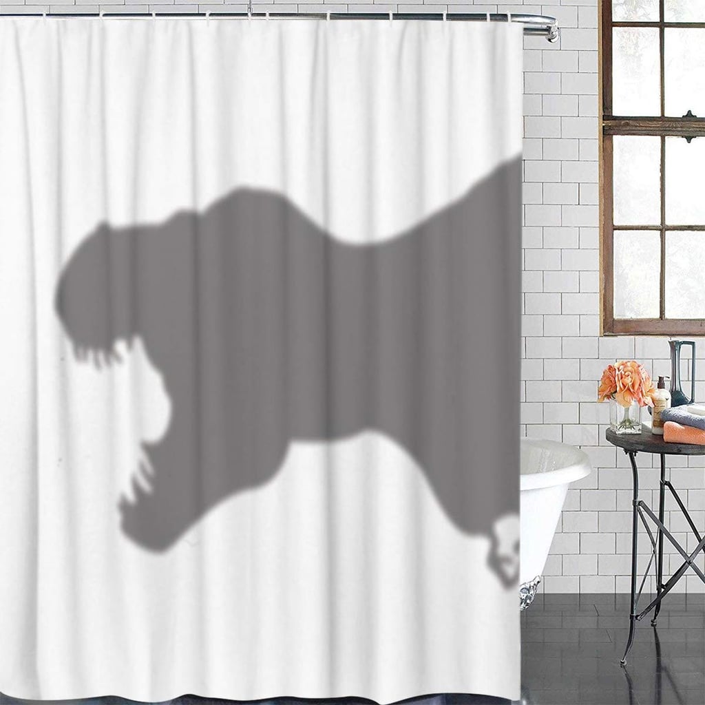 Dinosaur Shadow Shower Curtain