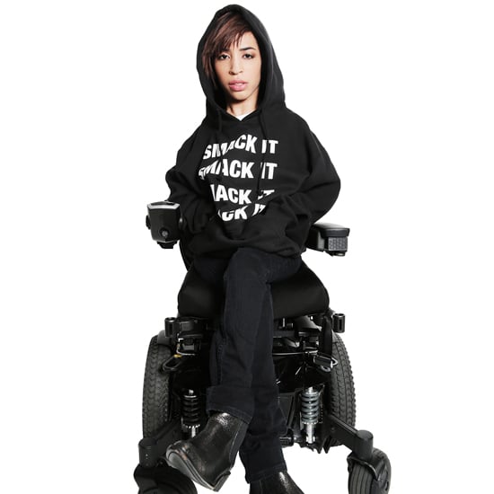Wheelchair Model on Beyonce's Website
