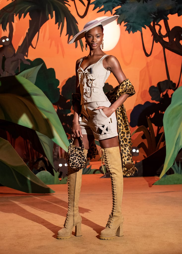 Hailey Bieber Walks in the Fall 2021 Moschino Runway Show