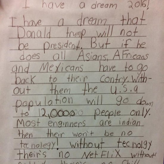 Third Grader Writes Netflix and Chill Note