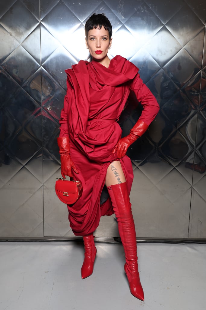 Halsey at the Vivienne Westwood 2023 Show at Paris Fashion Week