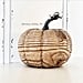 This DIY Faux Wood Pumpkin Decoration Is So Easy to Make