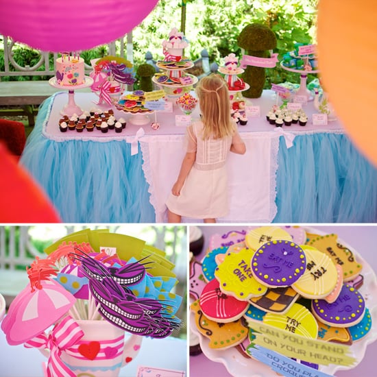 An Alice in Wonderland Birthday Party