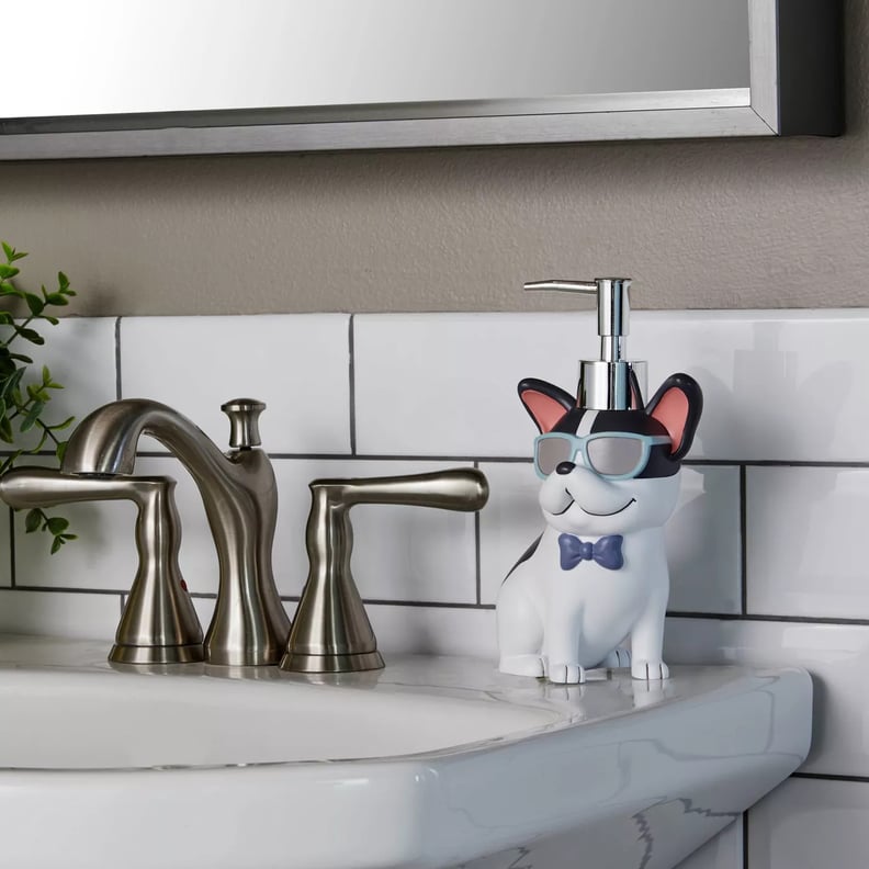 SKL Home Pet Play Dog Soap Dispenser Gray