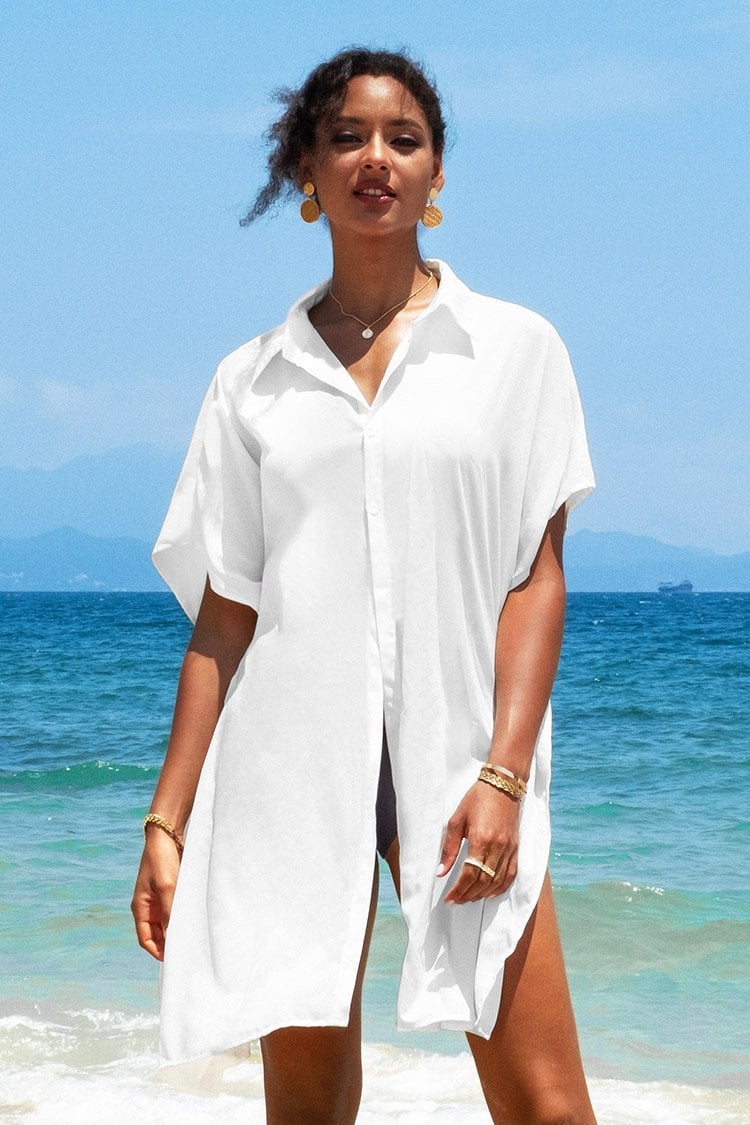 Splendid beach top cover up