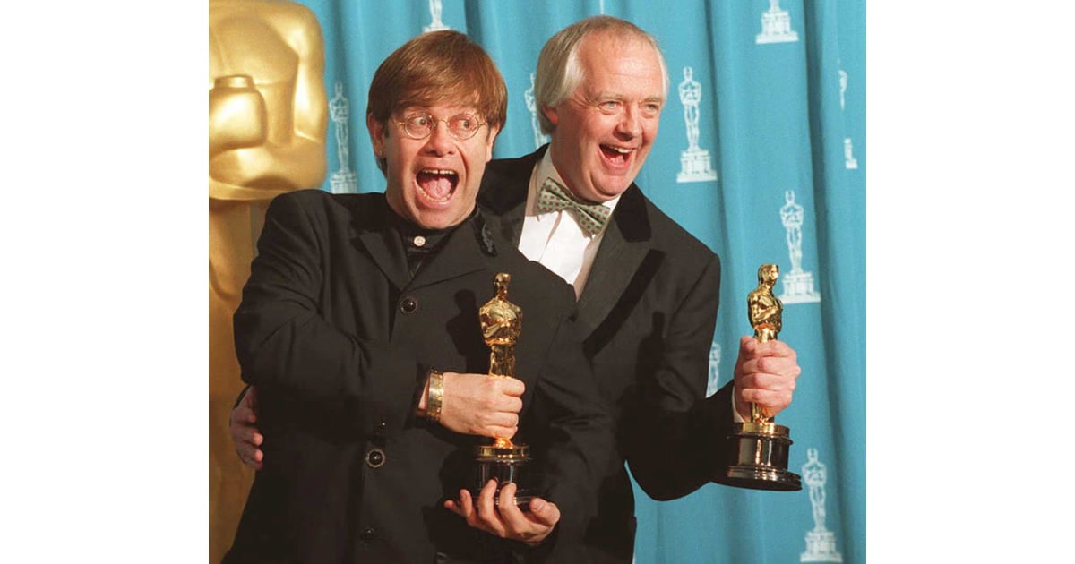 Elton John and Tim Rice 1995 Pictures From the Oscar Press Room