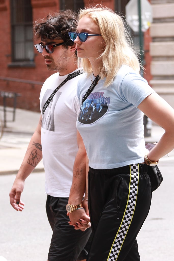 Sophie Turner and Joe Jonas Kiss in New York | August 2018