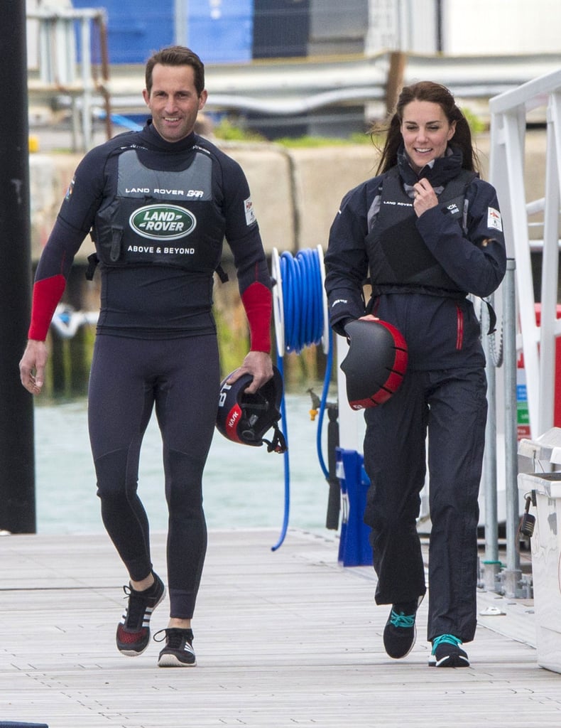 Kate Middleton Sailing in England May 2016