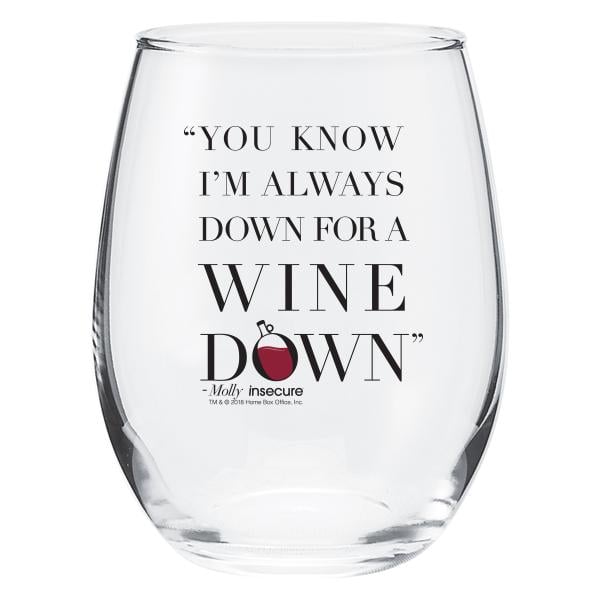 Wine Down Stemless Wine Glass