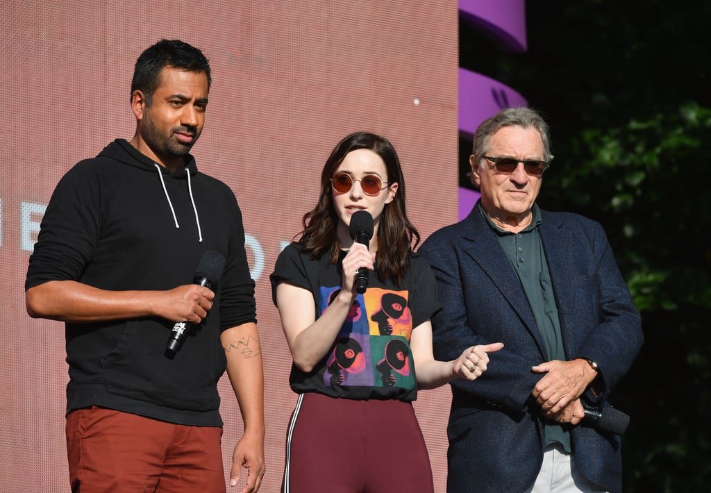 Kal Penn, Rachel Brosnahan, and Robert De Niro