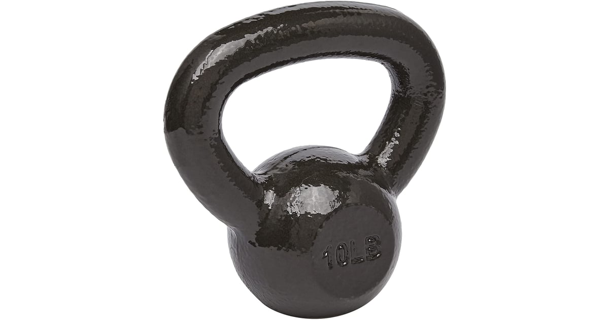 For Full Body Strength Training Amazon Basics Cast Iron Kettlebell