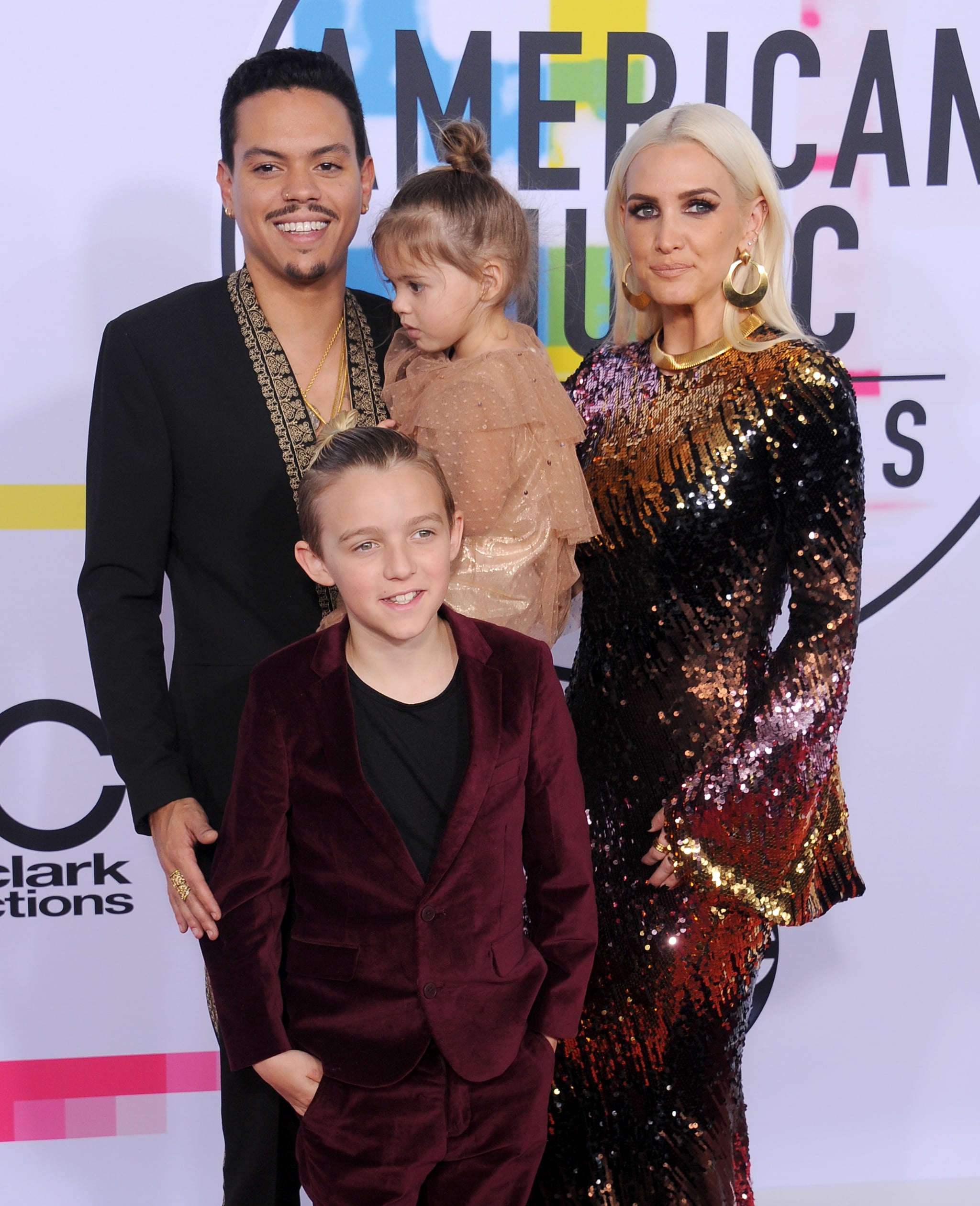 Ashlee Simpson – With husband Evan Ross attend their daughter’s