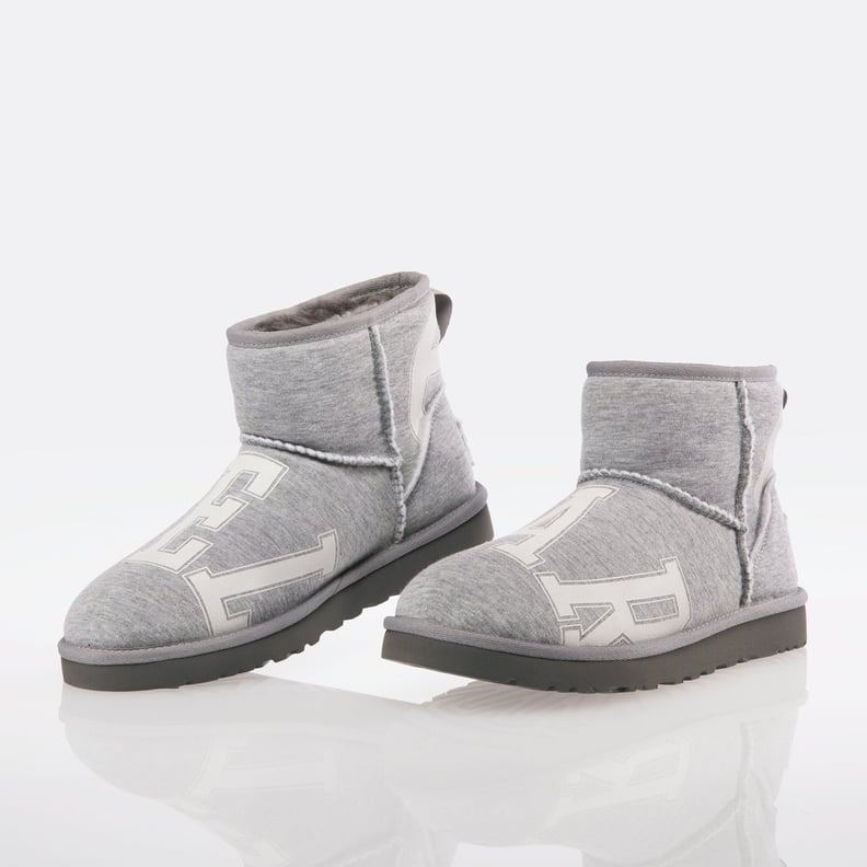 UGG X Telfar Fleece Mini in Heather Grey