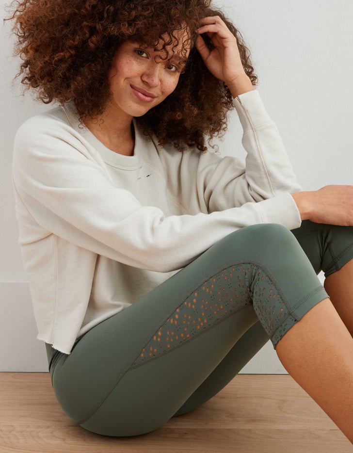 I tried the Aerie flare leggings, and they're truly worth the hype