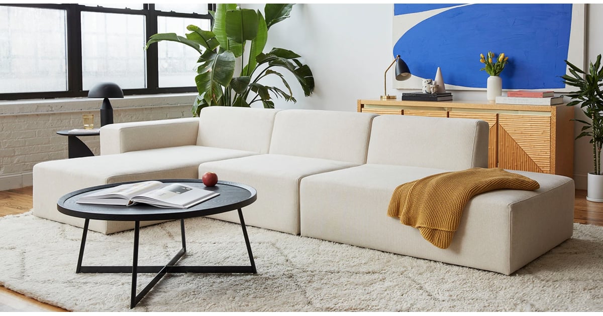 Best Low-Profile Sectional: Floyd Sectional Three-Seater Sofa With ...